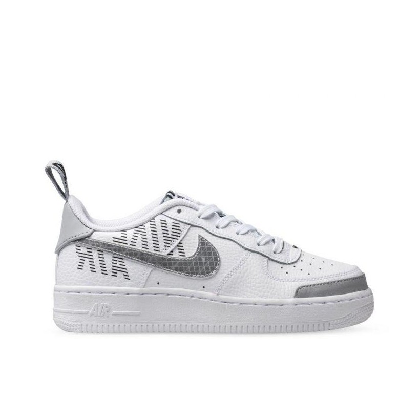 Kids Youth Air Force 1 LV8 2 White/Wolf Grey-Black