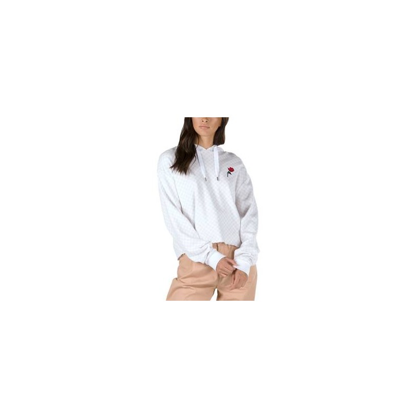 Leila Check Pullover Hoodie 