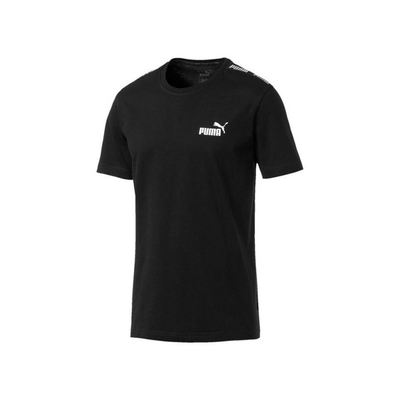 Mens Amplified Tee Cotton Black