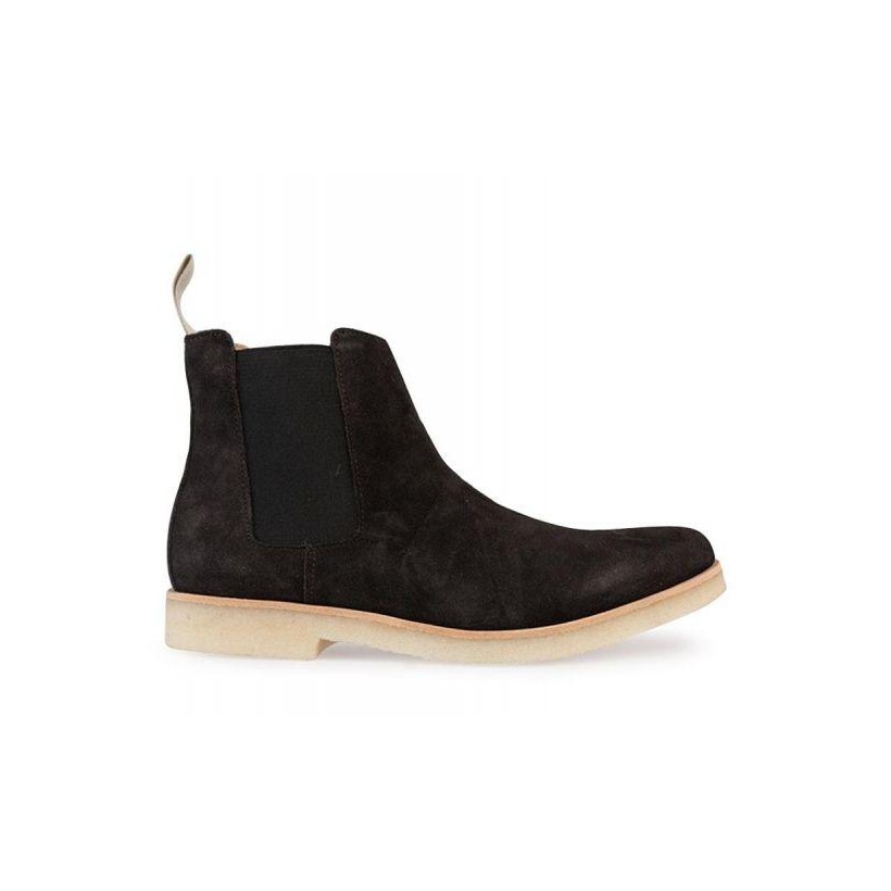Mens Ghost Chelsea Boot Charcoal (Suede)