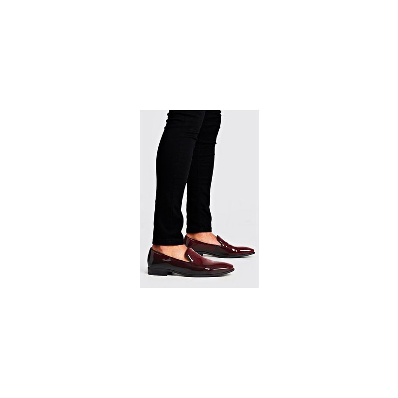 Party Colour Change Loafer in Burgundy