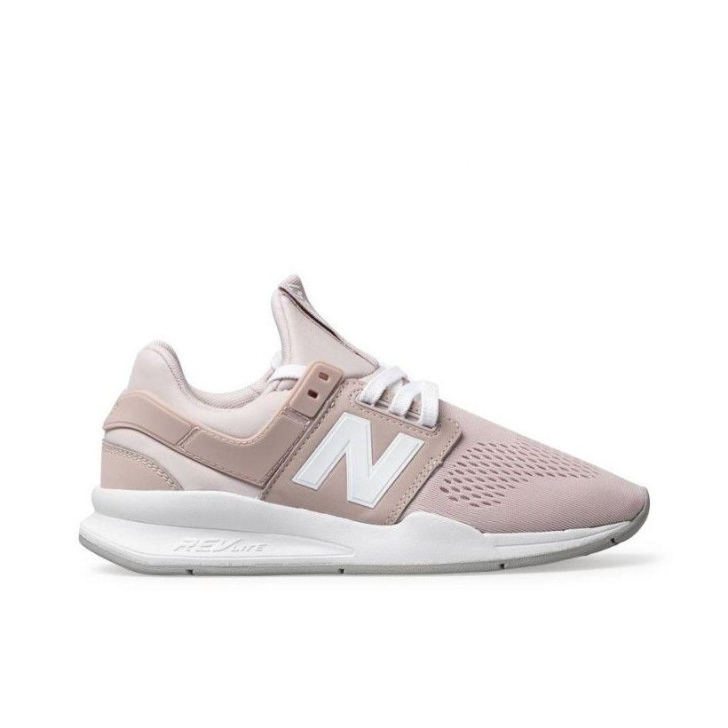 Womens 247 Pale Pink/White