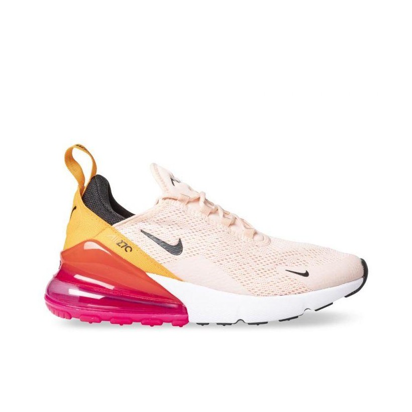 Womens Air Max 270 Washed Coral/Blk-Laser Fuchsia