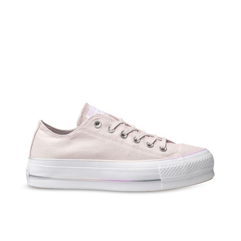 Womens CT All Star Lift Lo Barely Rose/White/White