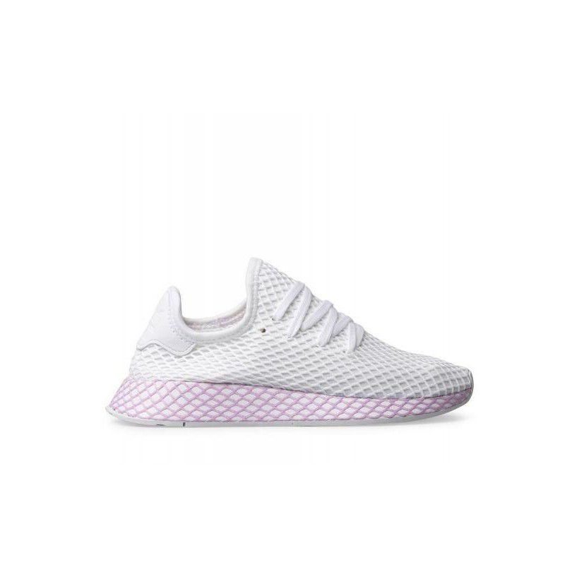 Womens Deerupt Ftwr White/Ftwr White/Clear Lilac