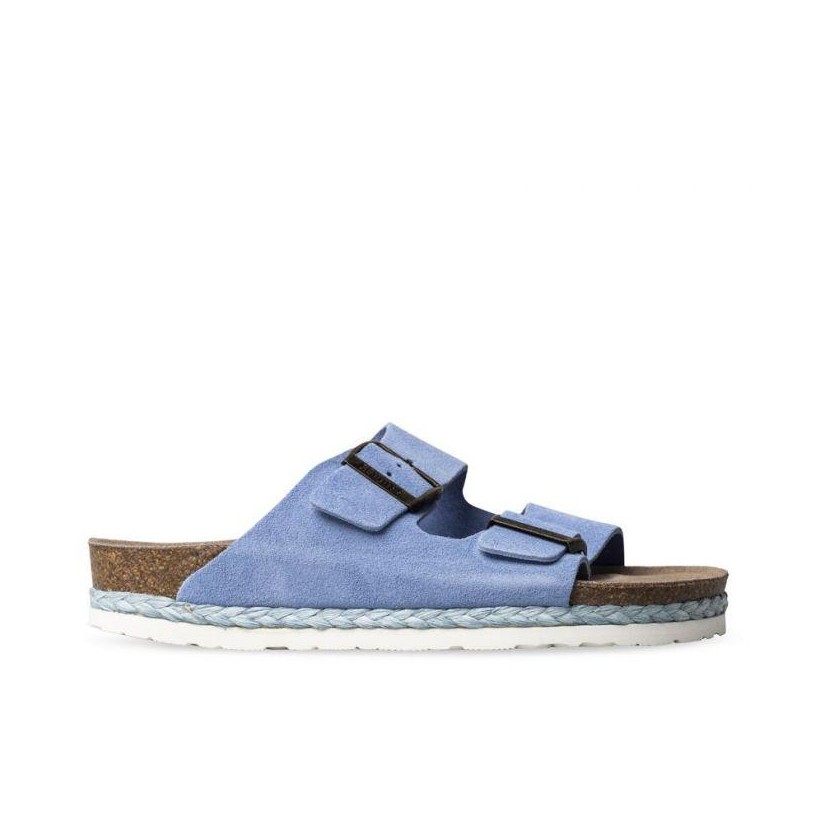WOMENS HAWAII SUEDE BLUE