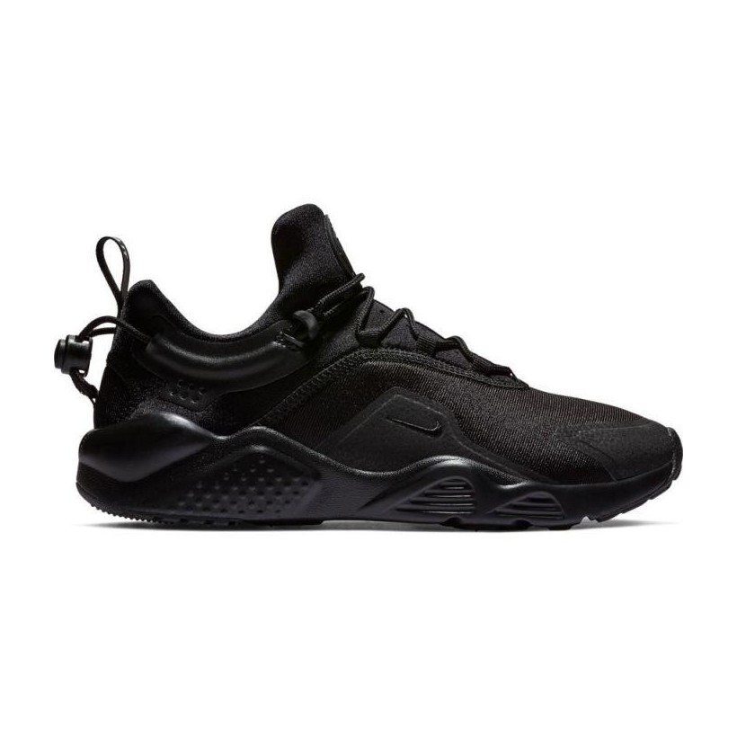 WOMENS HUARACHE CITY MOVE BLACK/BLACK-WHITE