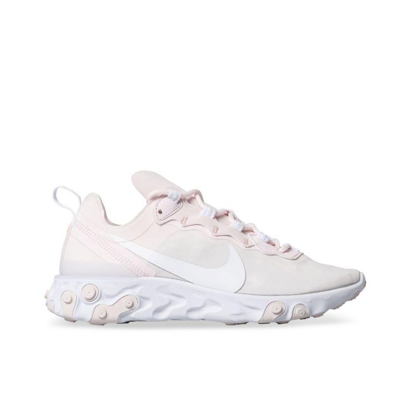 WOMENS REACT ELEMENT 55 PALE PINK/WHITE-WHT-PALE PINK