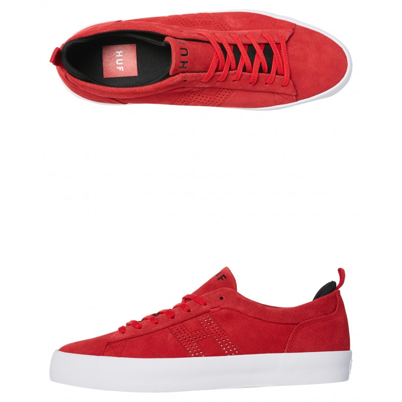 Clive Suede Shoe Red By HUF