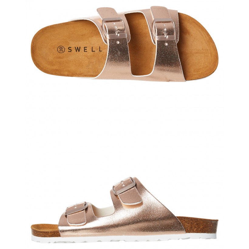 Santos Womens Sandal Rose Gold By SWELL