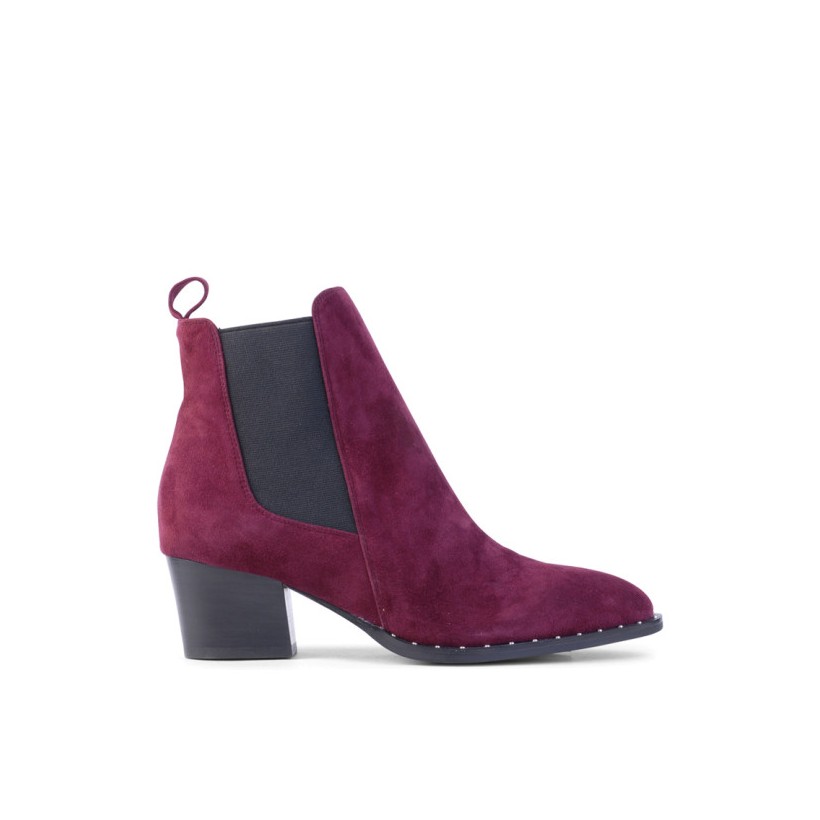Sage - Bordo Suede by Siren Shoes