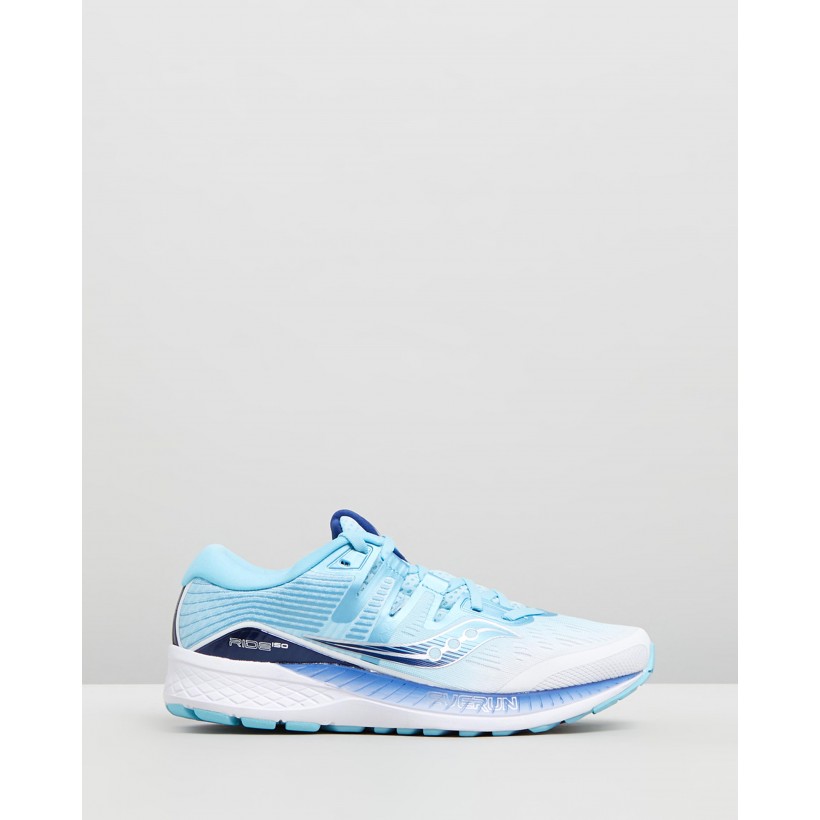 Ride ISO - Women's White & Blue by Saucony