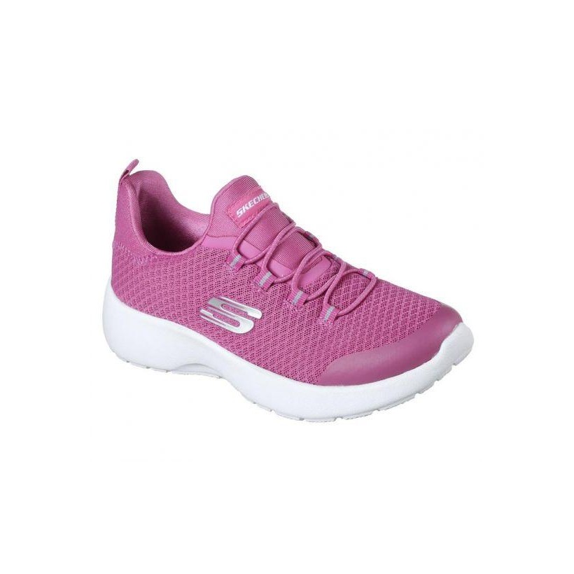 Girls' Dynamight - Race N Run - Pink All Kids Shoes by Skechers