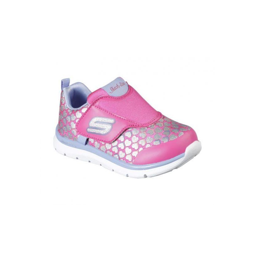 Hot Pink/Lavender - Infant Girls' Skech-Lite - Heart Sprinters