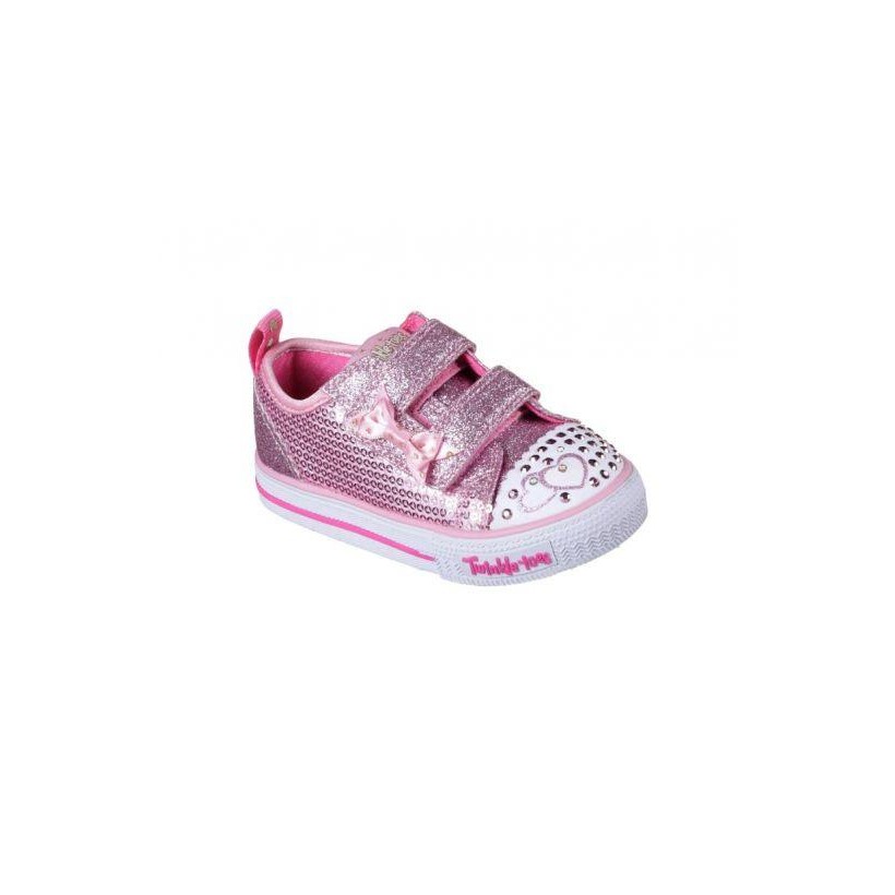 Pink - Infant Girls' Twinkle Toes: Shuffles - Itsy Bitsy