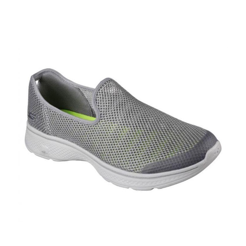 Charcoal - Men's Skechers GOwalk 4 - Discovery