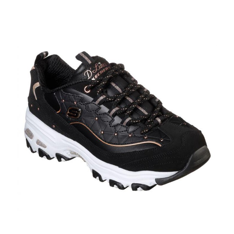 Black Rose Gold - Women's D'Lites - Glamour Feels