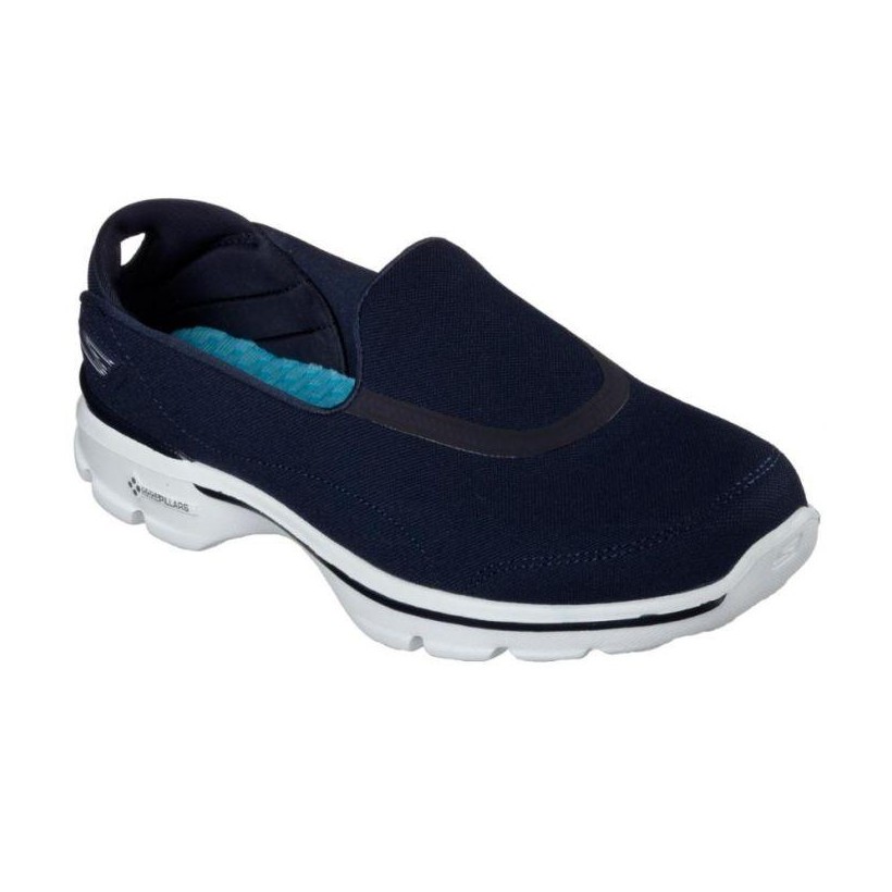 Navy White - Women's GOwalk 3 - Textile