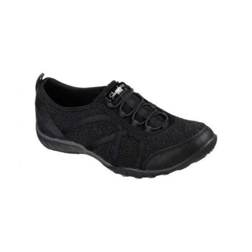 BLACK - WOMEN'S RELAXED FIT: BREATHE EASY - ELEGANT GLOW