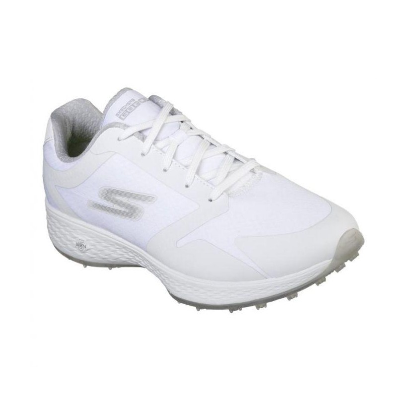 White - Women's Skechers GO GOLF Eagle - Relaxed Fit