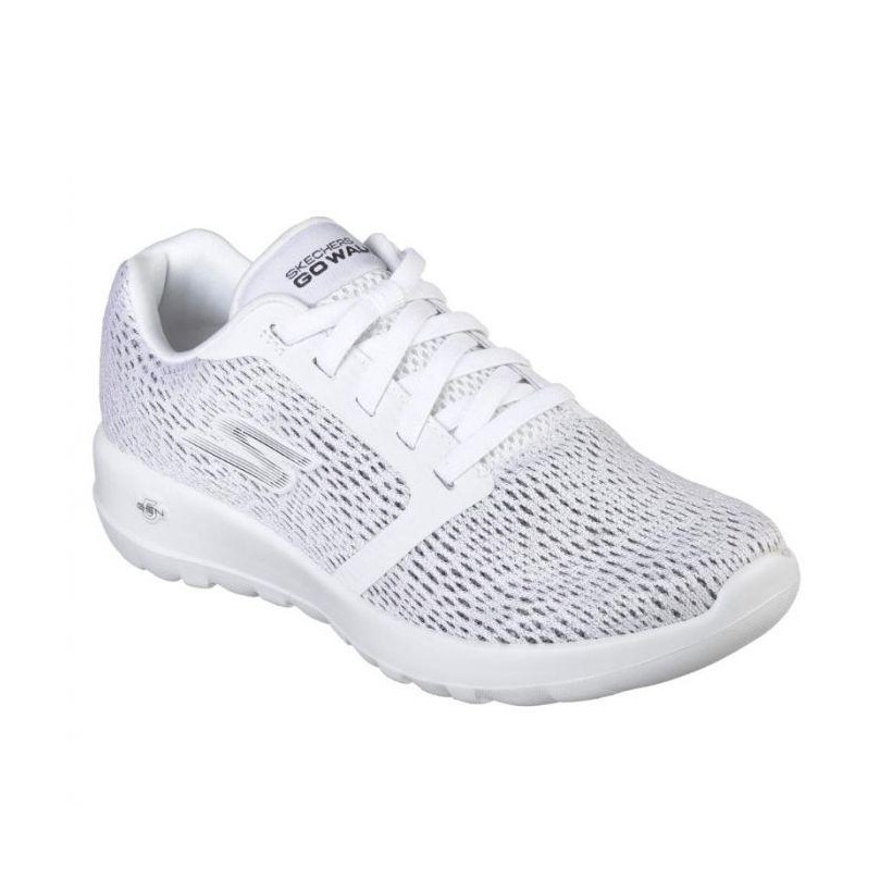 White - Women's Skechers GOwalk Joy - Memorize
