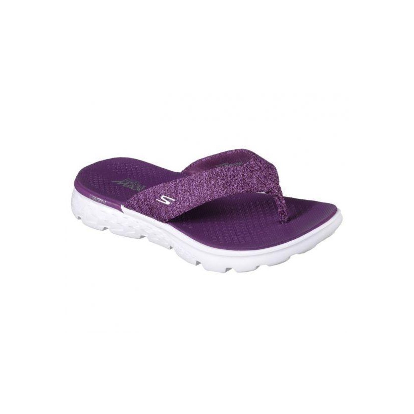 skechers purple sandals