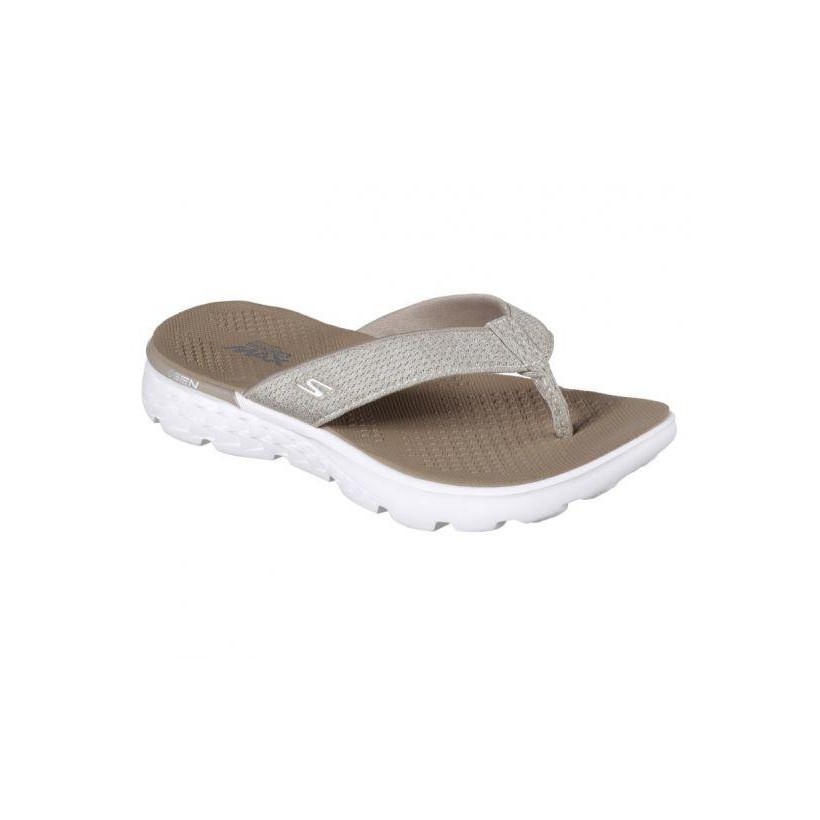 Taupe - Women's Skechers On the GO 400 - Vivacity
