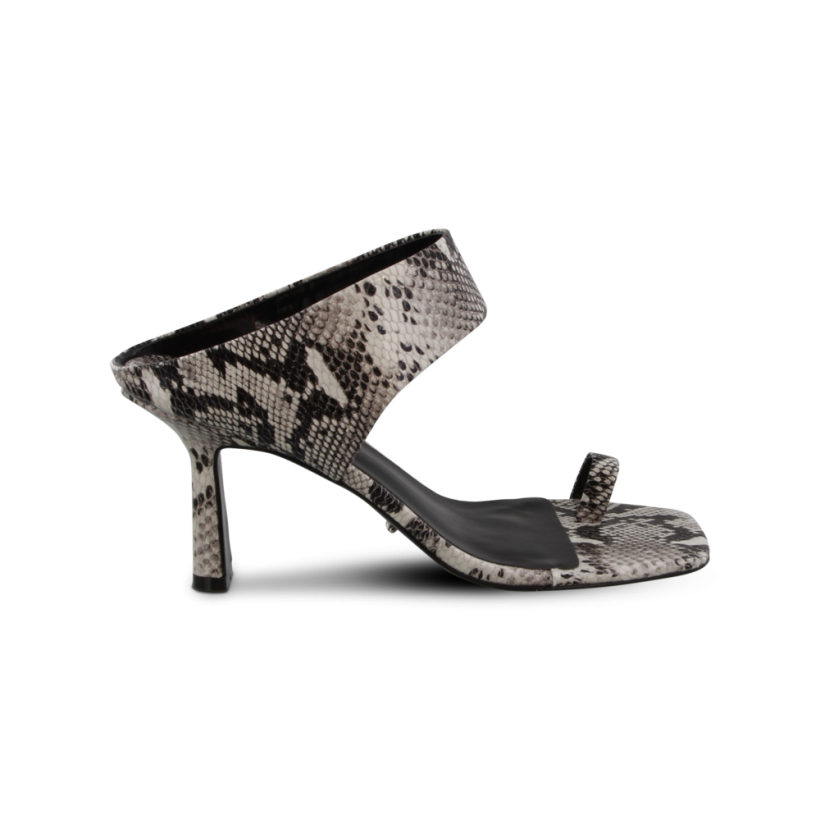 Bevi Natural Snake Heels by Tony Bianco Shoes