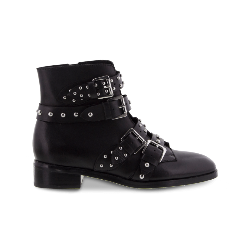 Black Jetta - Calais Black Jetta Ankle Boots by Tony Bianco | ShoeSales