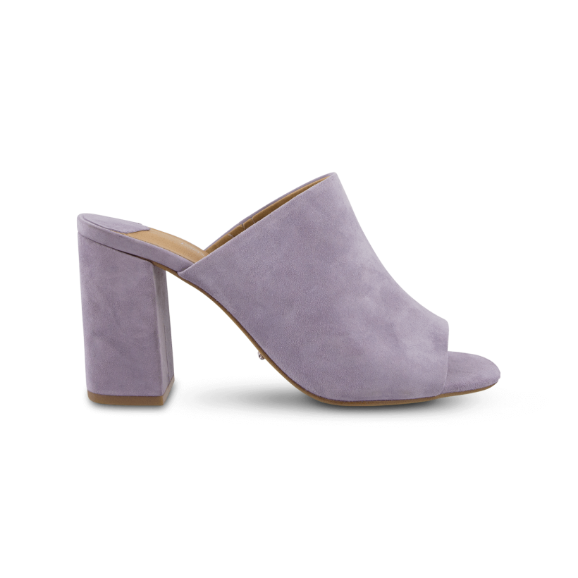 Lilac Kid Suede - Carabou Lilac Kid Suede Heels by Tony Bianco Shoes