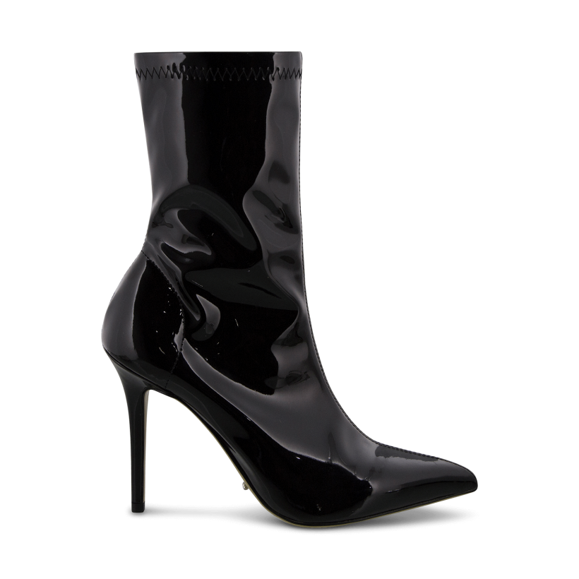 Midnight Stretch Patent - Demi Midnight Stretch Patent Ankle Boots by Tony Bianco Shoes