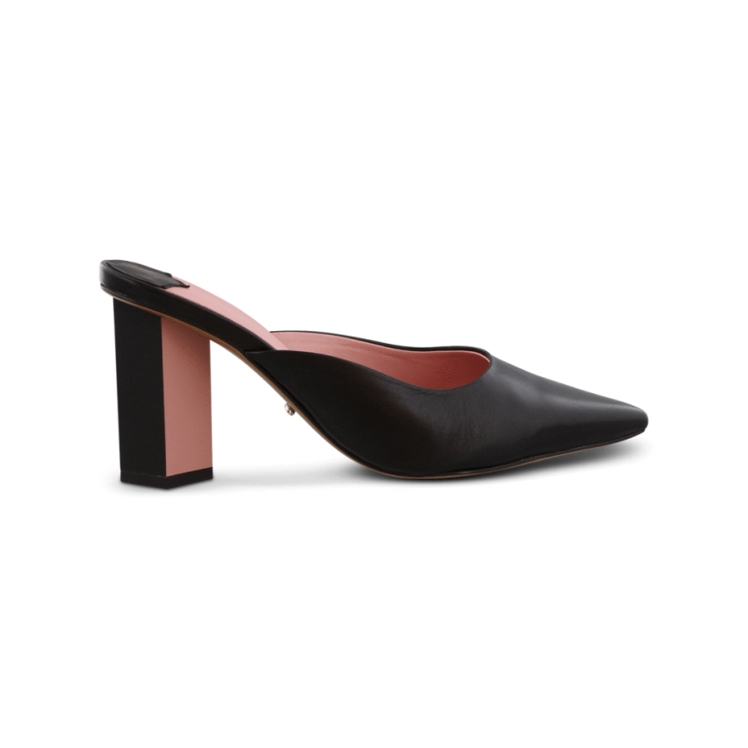 Electra Black Capretto/Quartz Heels by Tony Bianco Shoes