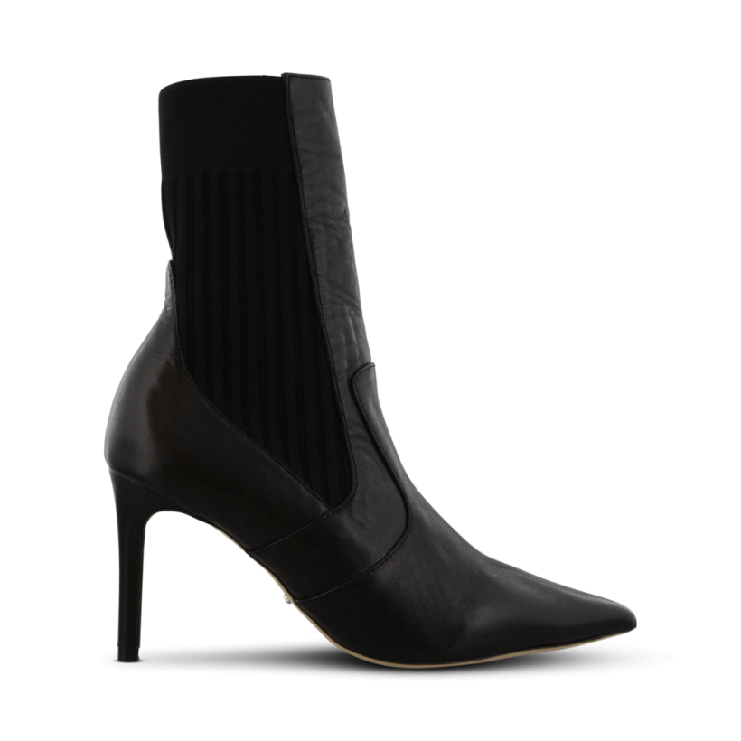 Emani Black Como Ankle Boots by Tony Bianco Shoes