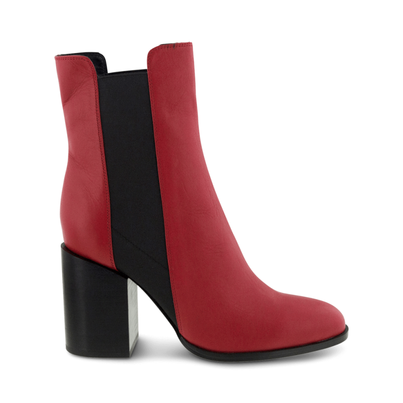 TONY BIANCO - Flash Red Denver Ankle Boots by Tony Bianco Shoes