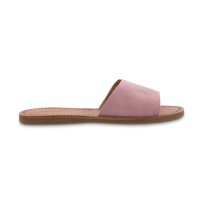 Dusty Pink Kid Suede - Hotski Dusty Pink Kid Suede Flats by Tony Bianco Shoes