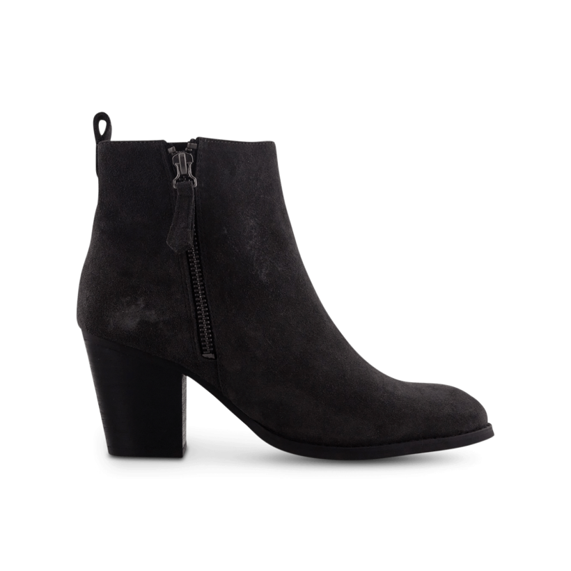 Licorice Velvet Suede - Lance Licorice Velvet Suede Ankle Boots by Tony Bianco Shoes