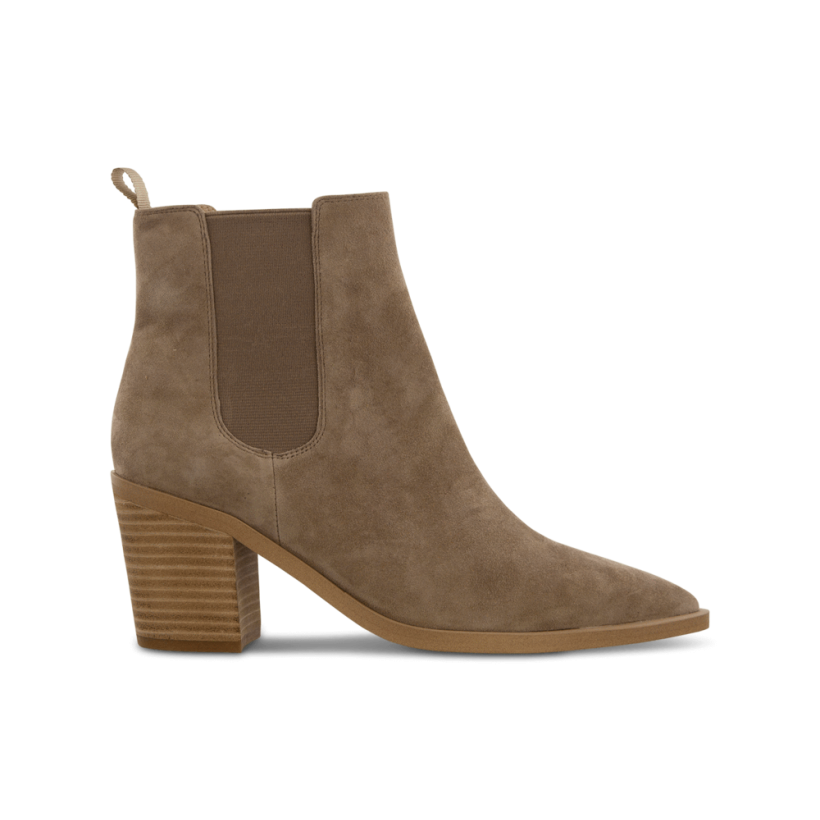Sabrine Natural Kid Suede Ankle Boots by Tony Bianco Shoes
