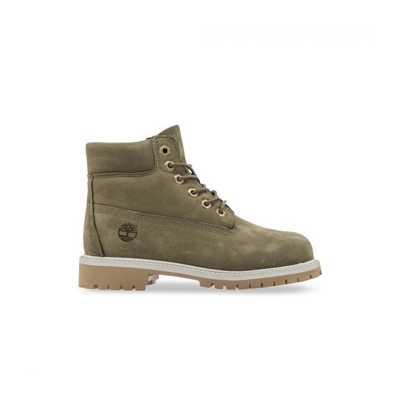 OLIVE NUBUCK - KIDS YOUTH 6-INCH PREMIUM BOOT New Arrivals Shoes by Timberland