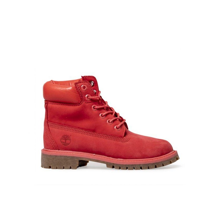 TOMATO WATERBUCK - KIDS YOUTH 6-INCH PREMIUM WATERPROOF BOOT Shop By Age Shoes by Timberland