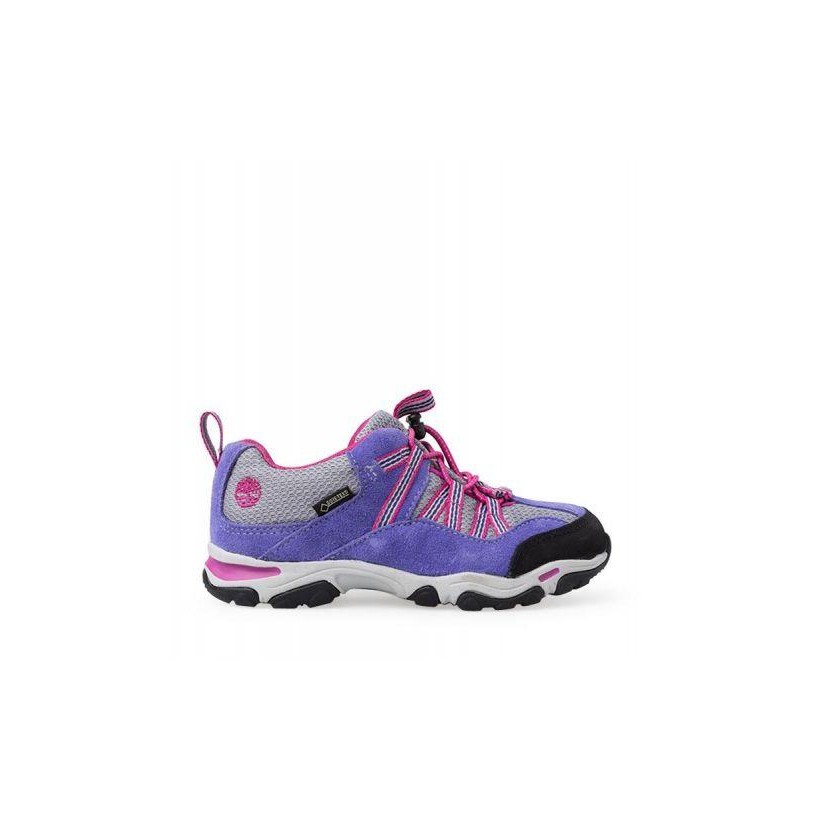 Nebulas Blue - Kids Youth Trail Force Goretex Bungee Oxford Shoe Kids Footwear Shoes by Timberland