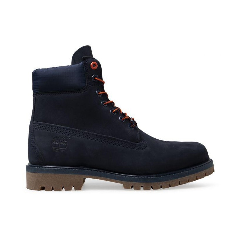 NAVY NUBUCK - MEN'S 6-INCH PREMIUM BOOT 6 Inch Boots Shoes by Timberland