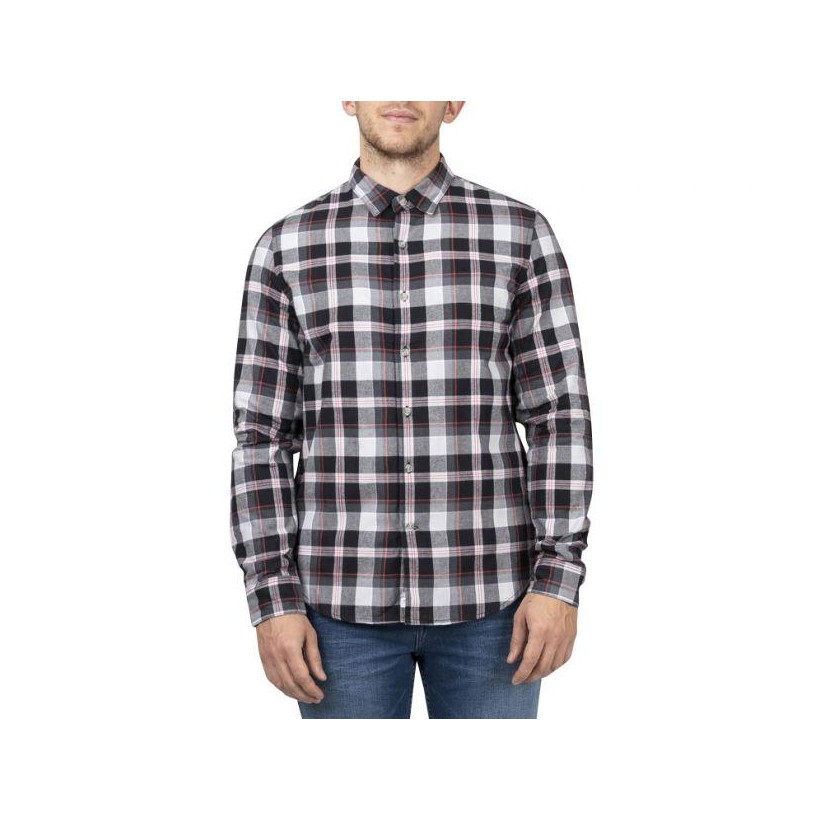 MICRO CHIP HEATHER YD - MEN'S BACK RIVER TARTAN SHIRT Clothing Shoes by Timberland