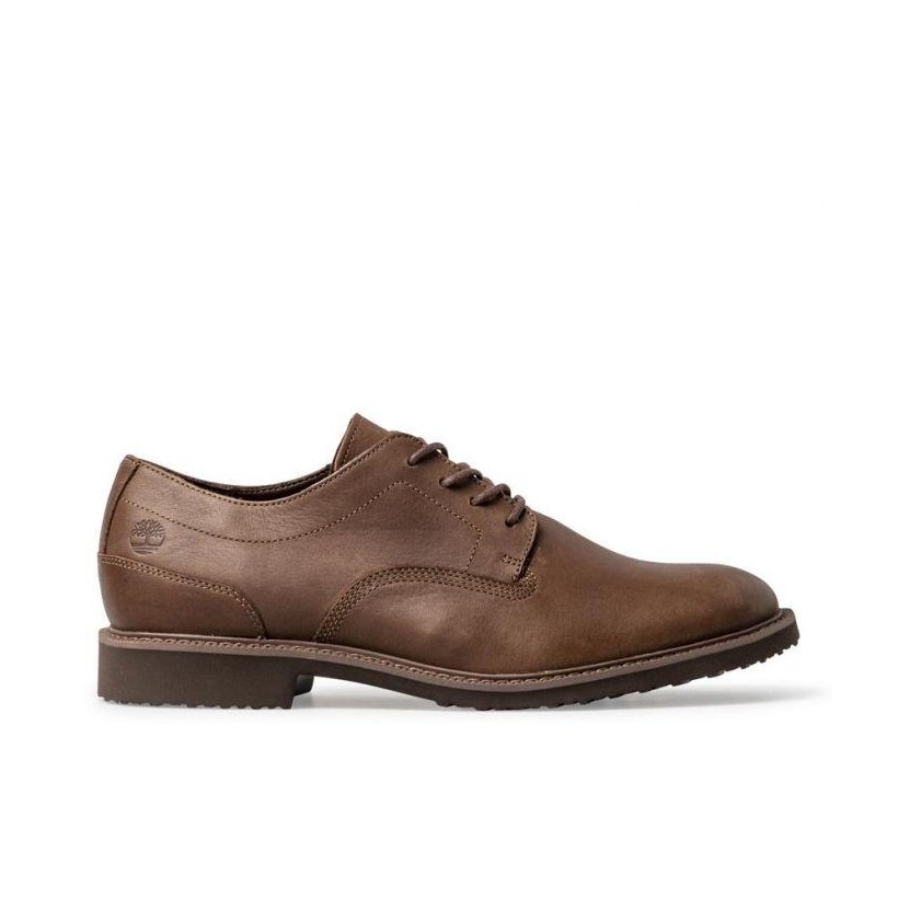 DARK BROWN FULL-GRAIN - MEN'S BROOK PARK LIGHTWEIGHT OXFORD SHOE Footwear Shoes by Timberland