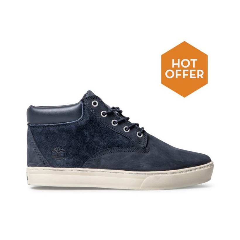 DARK SAPPHIRE SUEDE AND NUBUCK - MEN'S DAUSET CHUKKA Mens Shoes by Timberland