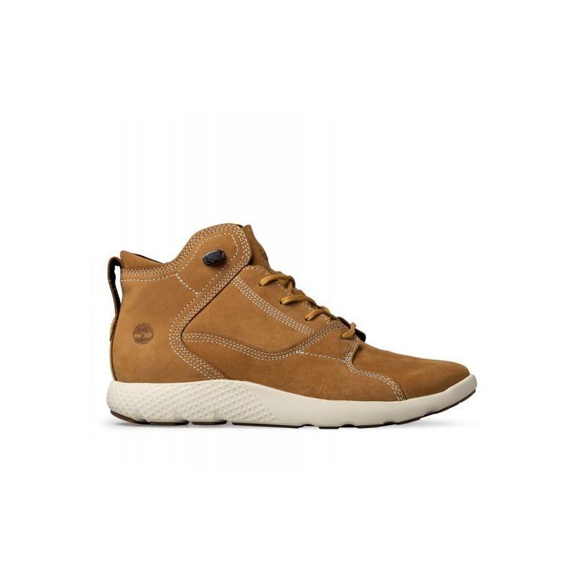 Wheat Nubuck - Men's Flyroam Hiker Boot Mens Sneakers Shoes by Timberland