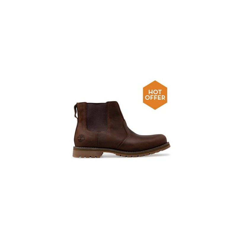 Gaucho Saddleback - Men's Larchmont Chelsea Boot Mens Shoes by Timberland