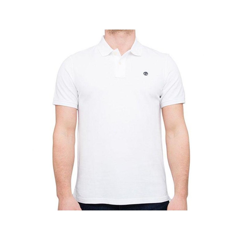 WHITE - MEN'S MILLERS RIVER PIQUE POLO SHIRT Clothing Shoes by Timberland
