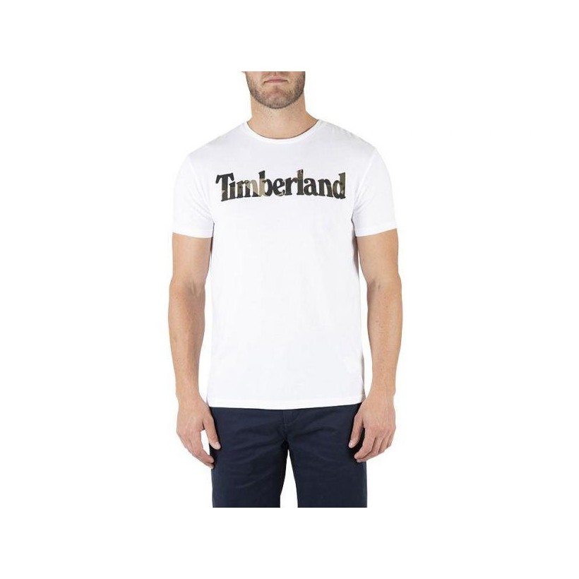 WHITE LINEAR - MEN'S SLIM FIT KENNEBEC RIVER T-SHIRT Clothing Shoes by Timberland