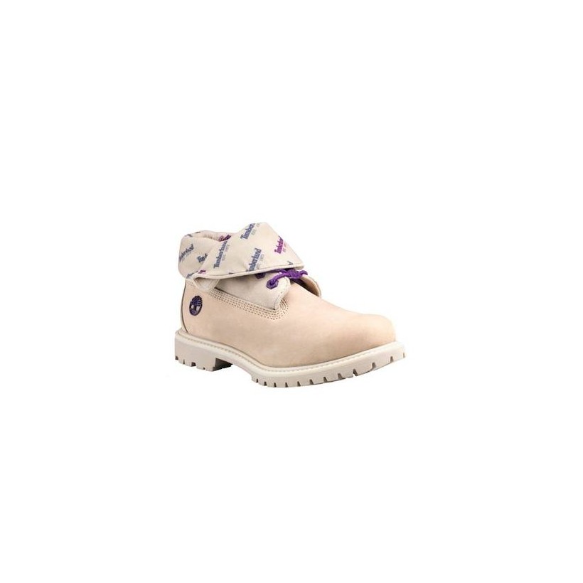Taupe Nubuck - Women's Authentics Roll-Top Boots Https://Www.Timberland.Com.Au/Shop/Sale/Womens/Footwear Shoes by Timberland