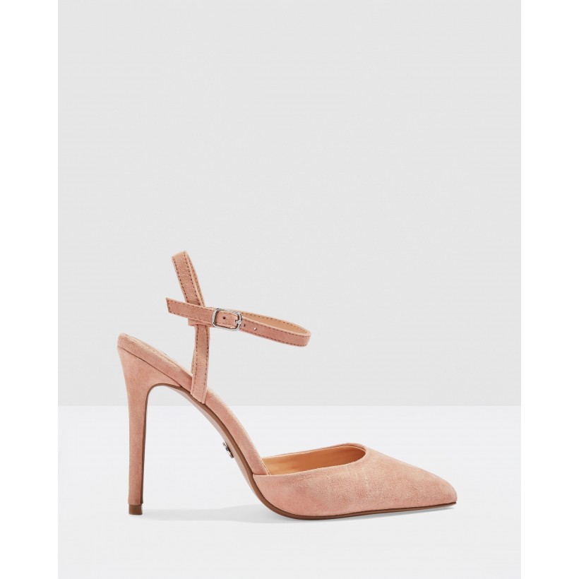 Genesis Ankle Strap Shoes Blush by Topshop